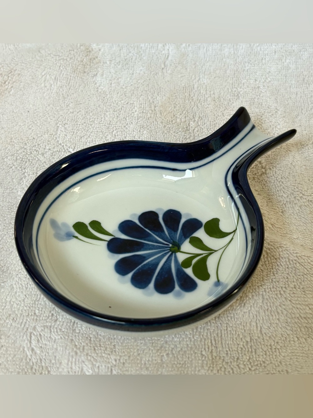 Dansk Sage Song Vintage Ceramic Spoon Holder/Rest